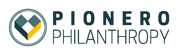 Logotipo de Pionero Philanthropy en sus colores originales